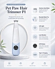 Rechargeable Pet Paw Trimmer